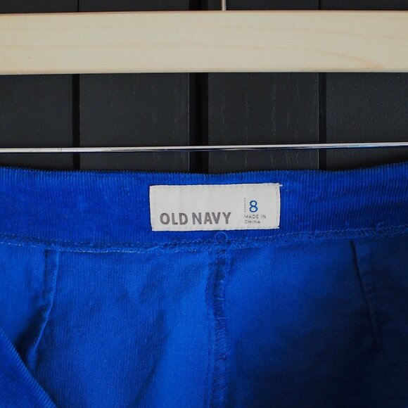 Old Navy | Royal Blue Corduroy Skirt - Picture 2 of 5